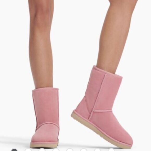 UGG Pink Winter Boots - Picture 1 of 11